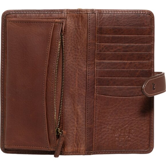 ***Will Leather Goods Signature Wristlet Wallet*** - Picture 2 of 3